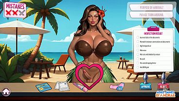 Futa dominante controla al protagonista en juego 3D