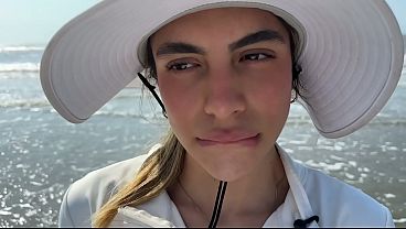 JessicaOsoriox se deja empotrar por su hermanastro tras un día de playa