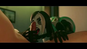 Juega con mi culo grande como en el Fortnite