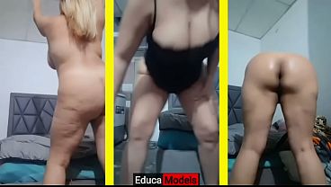 Yelixnow culona rebota su gran culo gordo con furia